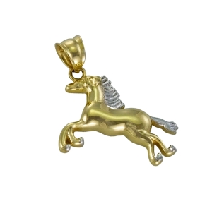 Złoty Wisiorek Koń Konik - Próba 585