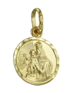 Piękny Złoty Medalik Szkaplerz - Próba 585 !!!