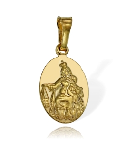 Złoty Medalik Szkaplerz - Próba 585