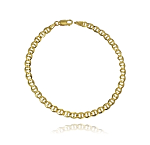 Modna Złota Męska Bransoletka Gucci - Próba 585