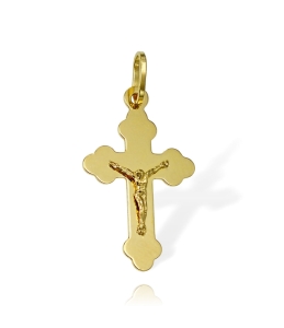 Złoty Krzyżyk z Jezusem Chrystusem - Próba 585