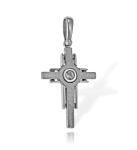 Srebrny Rodowany Krzyż z Cyrkonią - Jakość Wykonania