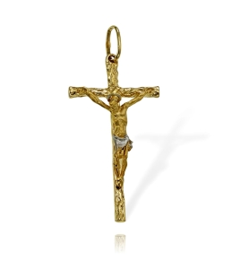 Złoty Duży Krzyż Papieski - Próba 585