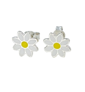 Piękne Srebrne Kolczyki "Kwiatuszki" Duże !!!