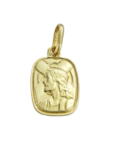 Złoty Medalik z Wizerunkeim Pana Jezusa- Próba 585