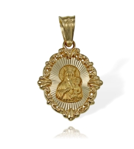 Medalik z Wizerunkiem Matka Boska Częstochowska - Próba 585