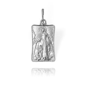 Srebrny Cudowny Medalik Matka Boska Niepokalana - Próba 925