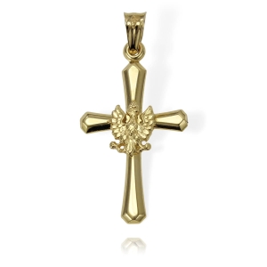 Złoty Diamentowany Krzyż Złoty Orzeł, Godło Polski - Próba 585 