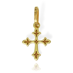 Piękny Złoty Krzyżyk - Próba 585 