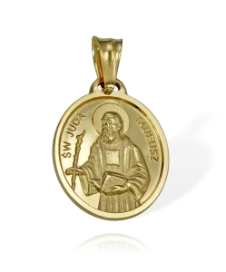 Złoty Medalik Święty Juda Patron Spraw Trudnych pr. 585