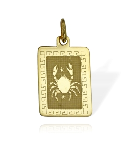 Złoty Wisiorek Znak Zodiaku RAK - Pr. 585