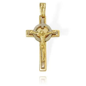 Złoty Krzyż z Panem Jezusem - Próba 585