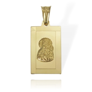 Złoty Medalik Matka Boska Częstochowska - pr. 585