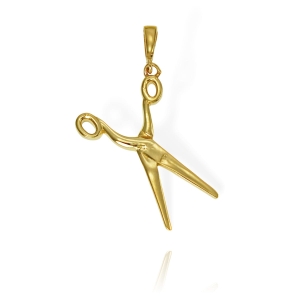 Złoty Wisiorek Nożyczki - Pr. 585