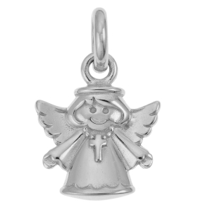 Srebrny Wisiorek Anioł Aniołek 