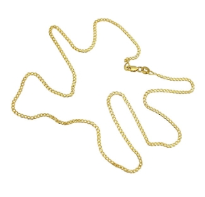 Piękny Złoty Solidny Popularny Łańcuszek Pancerka  45 cm. 2 mm. szrokość !!! Pr.585 