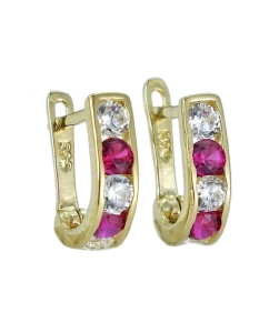 Piękne Złote Kolczyki Przecinki - próba 585 NAJTANIEJ !