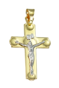 Złoty Krzyż z Panem Jezusem - Próba 585